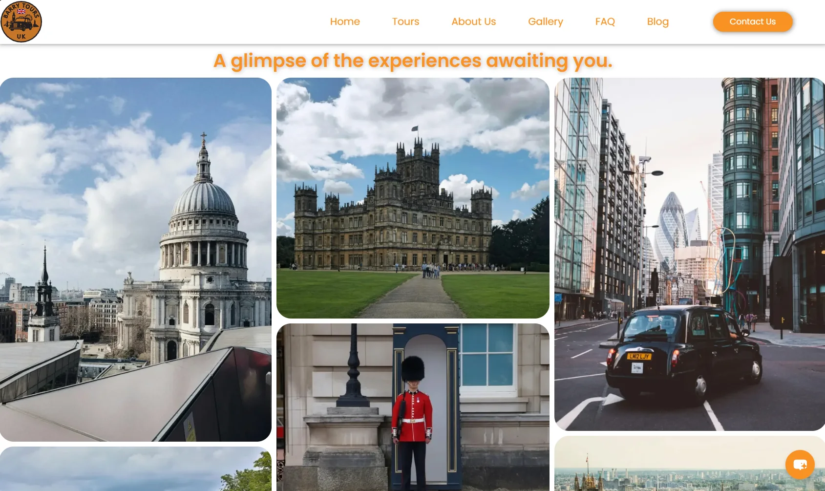 Barry Tours gallery page